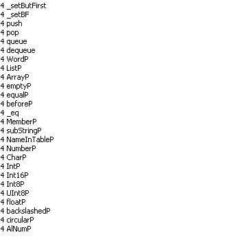 testreadlistflattags